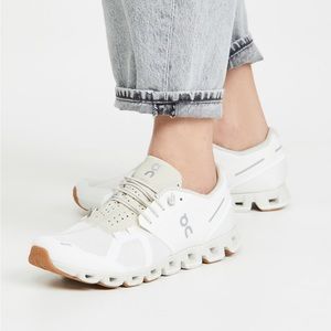 On Running Women's Sneakers - White and Gray